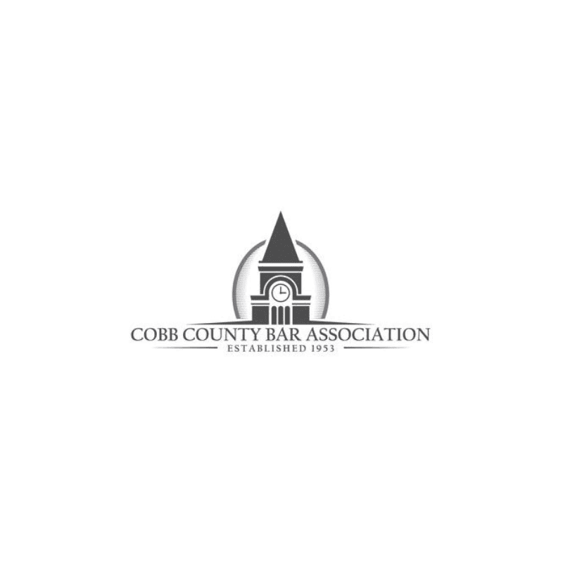 Logo of Cobb County Bar Association, established 1953