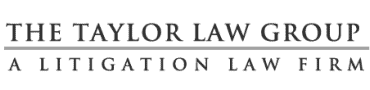 Logo of The Taylor Law Group, a litigation law firm.