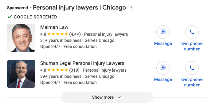 Lsa Persoanl Injury Lawyers Chicago
