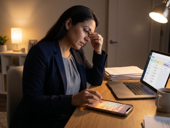 Hispanic attorney in a professional marketing strategy scene, The 63-Hour Window: Why Law Firms Lose Cases Every Weekend