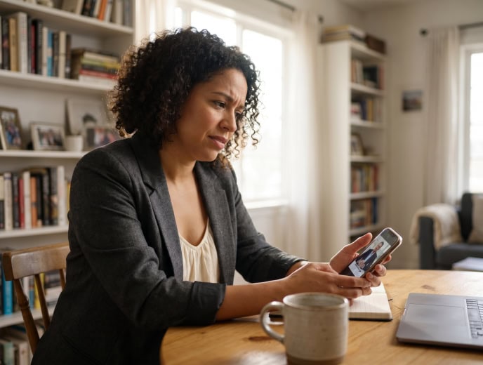 Hispanic attorney in a client research scene, AI-Generated Video for Attorneys: What's Real, What's Hype, and What Actually Converts