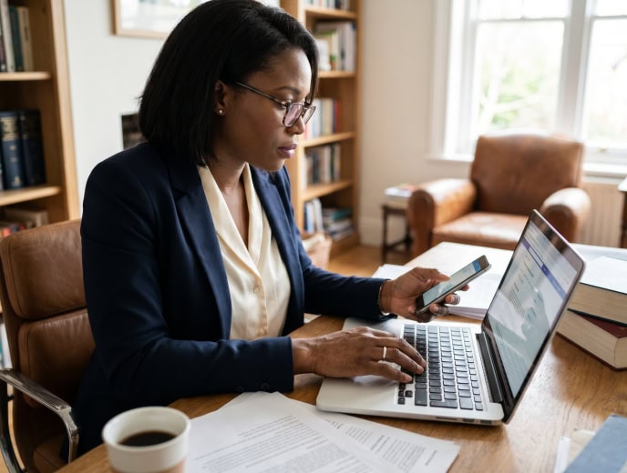Black attorney in a client research scene, The Attorney Who Is Better But Less Visible: How to Compete Against Inferior Lawyers With Better Marketing