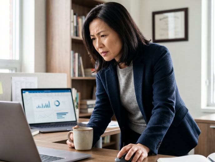 Asian attorney in a marketing strategy scene, Criminal Defense Law Firm Marketing: How to Reach Clients Who Need You Right Now