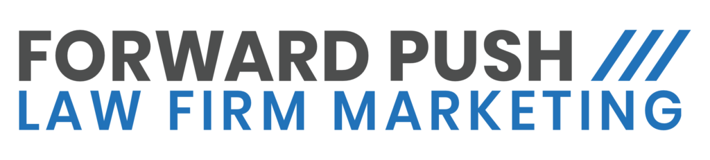 Forward Push Law Firm Marketing Logo Horizontal Color