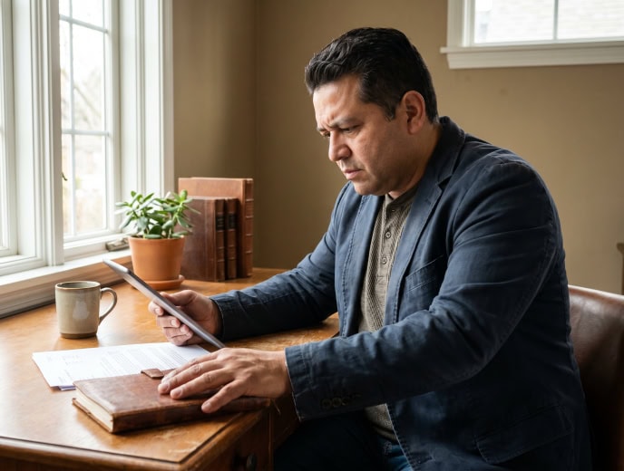 Hispanic attorney in a professional marketing strategy scene, Forward Push vs. Consultwebs: Which Legal Marketing Agency Is Right for Your Law Firm?