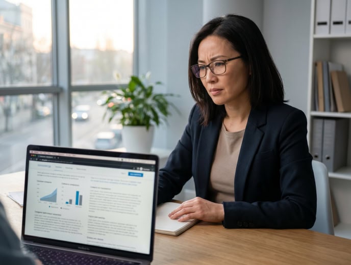 Asian attorney in a professional marketing strategy scene, Forward Push vs. FindLaw: Which Is Right for Your Law Firm?