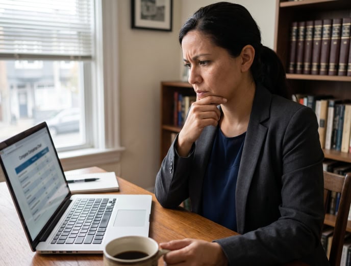 Hispanic attorney in a professional marketing strategy scene, Forward Push vs. Hennessey Digital: Which Legal Marketing Agency Is Right for Your Law Firm?
