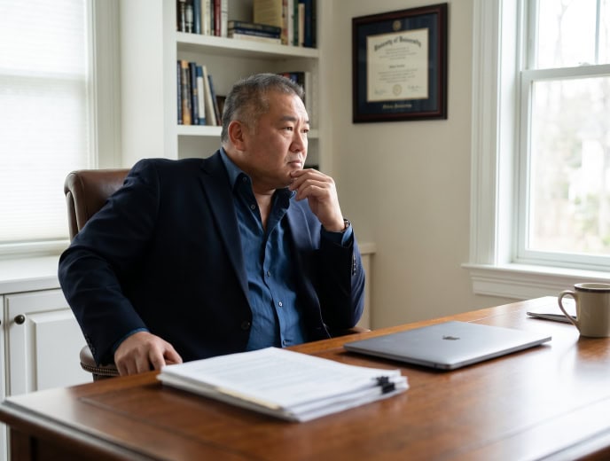 Asian attorney in a client research scene, Forward Push vs. Hennessey Digital: Which Legal Marketing Agency Is Right for Your Law Firm?