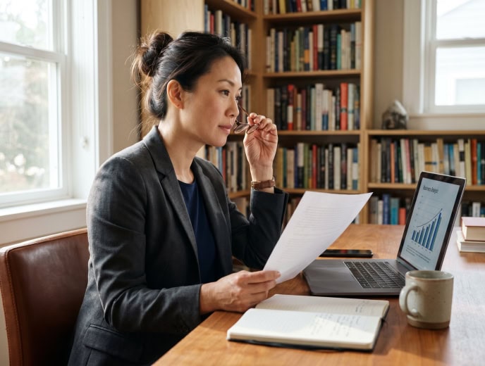 Asian attorney in a professional marketing strategy scene, Forward Push vs. Juris Digital: Which Legal Marketing Agency Is Right for Your Law Firm?