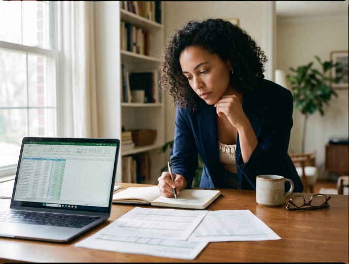 Hispanic attorney in a client research scene, Marketing That Runs Without You: The Law Firm Owner's Case for a Done-For-You System