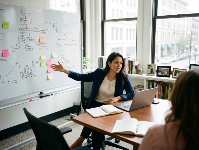 Hispanic attorney in a professional marketing strategy scene, The $500K Law Firm Plateau: Why Growth Stalls and the Marketing System That Breaks Through It