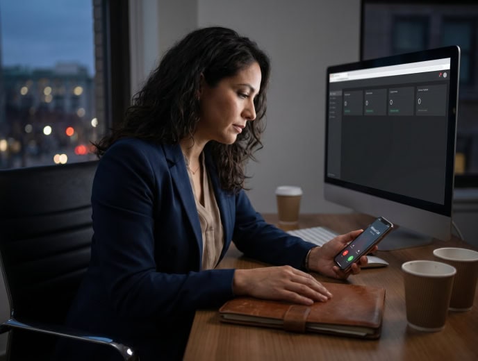 Hispanic attorney in a professional marketing strategy scene, The Saturday Call: Why Law Firms That Don't Answer After Hours Keep Losing Cases to Firms That Do
